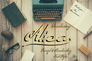 Alica: The Handwritten Typeface That Elevates Small Business Branding