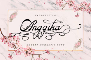 Anggika: The Romantic Handwritten Typeface for Your Creative Shop