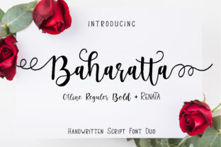 Baharatta: The Handwritten Typeface That Stops Scrolling