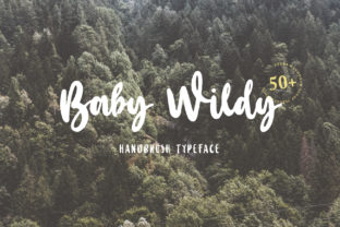 Bringing Organic Charm to Life with the Baby Wildy Typeface