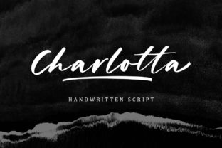 Charlotta: The Modern Script Typeface for Editorial Design