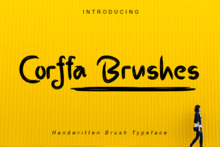 Corffa Brushes: A Handwritten Typeface for Modern Brand Identity