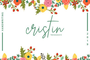 Cristin: The Handwritten Typeface That Stops the Scroll