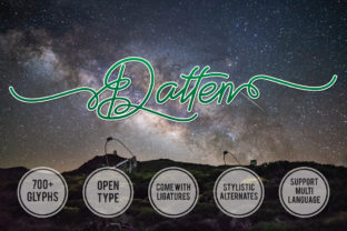 Datten: The Handwritten Typeface That Elevates Campaign Creativity