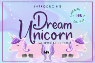 Dream Unicorn: The Handwritten Font for Playful Digital Experiences