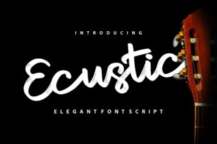 Ecustic: The Handwritten Typeface That Elevates Digital Branding