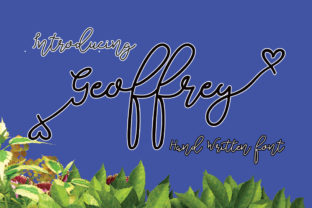 Geoffrey: The Comic Script Typeface That Elevates Brand Identity