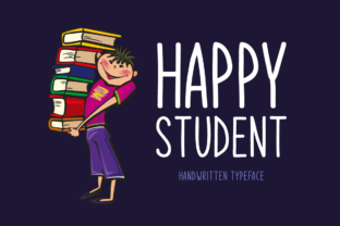 Happy Student: The Handwritten Typeface That Elevates Your Brand