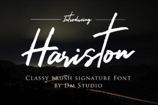 Hariston: The Handwritten Typeface That Elevates Your Brand Story