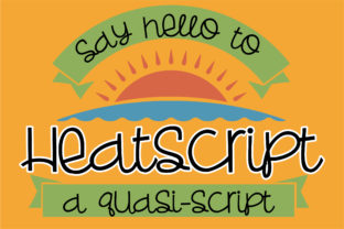 Heatscript: The Handwritten Typeface That Stops the Scroll