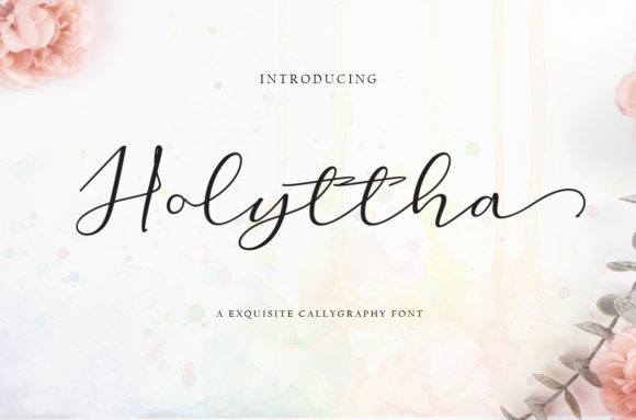 Holyttha: The Script Font That Elevates Small Business Branding