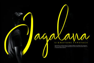 Jagalana: A Sophisticated Script Amp Typeface for Digital Design