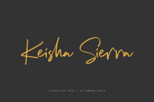 Keisha Sierra: The Handwritten Typeface That Elevates Your Craft Brand