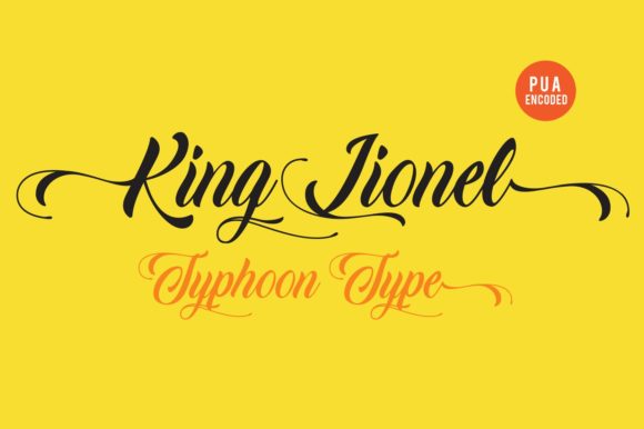 King Lionel: A Handwritten Typeface for Editorial Design