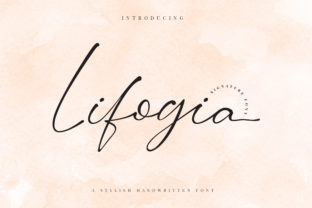 Lifogia: The Modern Script Font for High-Impact Campaigns