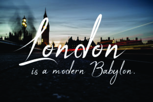 London Road: A Handwritten Typeface for Authentic Brand Identity