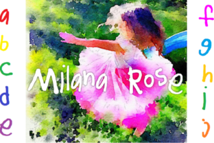 Milana Rose: The Whimsical Typeface That Elevates Small Business Branding