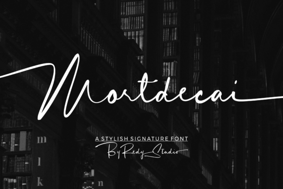 Mortdecai: The Elegant Handwritten Typeface for Authentic Branding