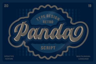 Panda Font: The Vintage Script That Elevates Small Business Branding
