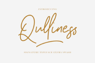 Qulliness: The Authentic Script Amp Font for Handmade Branding