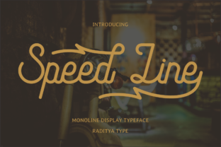Speed Line: The Vintage Script Font for Authentic Branding