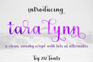 Tara Lynn: A Script Typeface for Modern Editorial Design