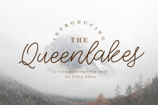 The Queenlakes: The Handwritten Typeface That Elevates Small Business Branding
