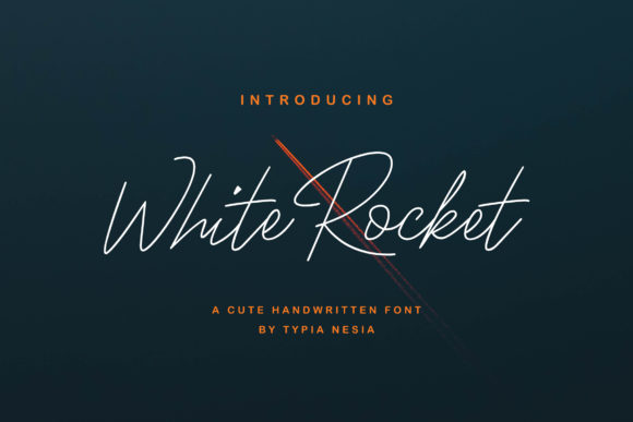 White Rocket: The Modern Handwritten Typeface for Scroll-Stopping Campaigns