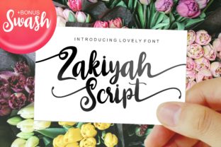 Zakiyah: The Handwritten Typeface That Transforms Brand Identity